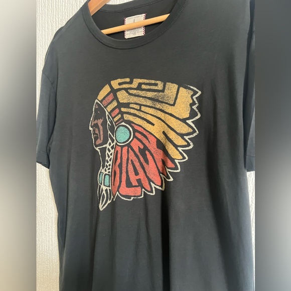 Tailgate clothing red indian men’s t-shirt 100% cotton - Picture 2 of 7
